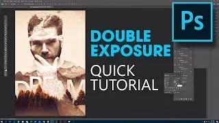 Photoshop Tutorial: Stylish Poster Design Tutorial Using Double Exposure