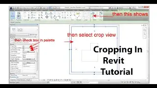 How to Crop View and Show Crop Region in REVIT