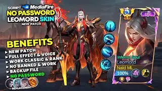 Script Skin Leomord Epic Inferno Soul No Password Mediafire | Full Effect & Voice - New Patch | MLBB