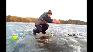 ХИТРАЯ СНАСТЬ ДЛЯ ЛОВЛИ КРУПНОЙ ПЛОТВЫ!!! Нереальная рыбалка по последнему льду.