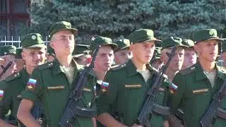 Присяга в 161 Школе техников. Выпуск программы 