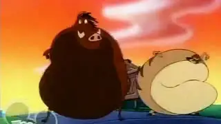 The Lion King: Giant Timon And Pumbaa Wobbling Free (Ultra-Slow-Motion)