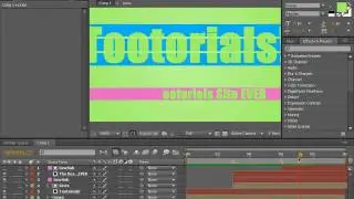 Funky Shape Titles Part 1 - After Effects Tootorials