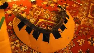 Собачий воротник своими руками.( collar for a dog the hands )