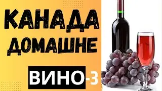 Как сделать вино без винограда? Домашнее вино. Вино в Канаде дешево. Часть 3.