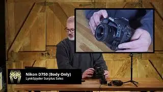LynkSpyder Surplus Sales - Nikon D750 (SOLD)