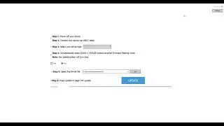 ATN Obsidian 4 Firmware update not working