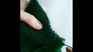 Для чего нужен узелковый кромочный край??? Самый простой способ