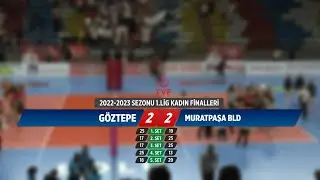 GÖZTEPE -MURATPAŞA BELEDİYESİ - KADINLAR 1.LİGİ YARI FİNALLERİ