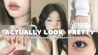 How to ACTUALLY look pretty without any makeup 🩰✨