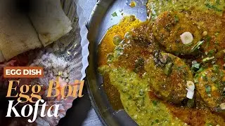 Egg Boil Kofta | Surat Street Food | Om Shree Sainath Omlet Center