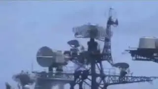 USS Chancellorsville avoids collision with Russian Destroyer Udaloy I DD 572