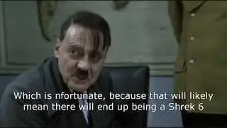 Hitler reacts  to the announcement of Shrek 5