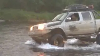 Брод через левую Авачу