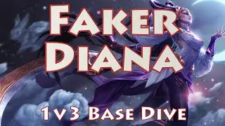 Faker's Diana goes ham and teaches Deft a lesson