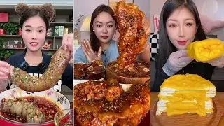 ASMR Satisfying Chinese Eating Mukbang