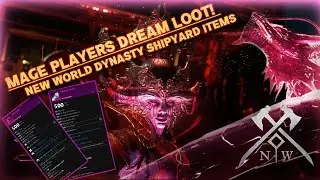 New World Fire/Ice Mage Players Dream Loot! Dynasty Shipyard Top PvP Build Items & PvE Build Items