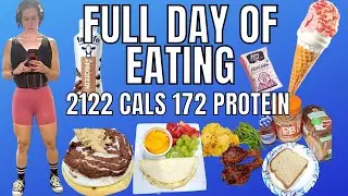FULL DAY OF EATING 2100 CALORIES | INCREASING FOOD & NEW SHRED DETAILS | NICOLE BURGESS