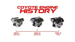 What are the differences in Coyote engine Generations? || Coyote Engine History