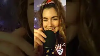 counting in Arabic from tiktok 🥰🇦🇪 (I'll be counting in more languages in my new video)  #asmr