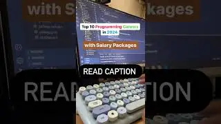✨💰Top Programming Careers 🤑 (Read Description )