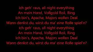 😍Lyrics zu "Nicht wie Du - Apache 207"❤️music 2019
