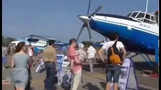95 лет Республике Коми. Авиасалон на территории аэропорта.