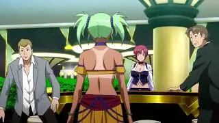 Anime robot girl malfunction scene #4