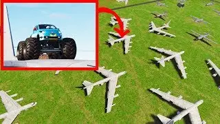 ПРЯТКИ НА КЛАДБИЩЕ САМОЛЕТОВ в ПУСТЫНЕ - ГДЕ ПРЯТАТЬСЯ???