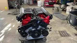 Toyota V12 1GZFE adapted to a BMW DCT transmisison