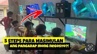 PISONET BUSINESS TUTORIAL | 5 STEPS PARA MASIMULAN ANG IYONG COMPUTER SHOP |