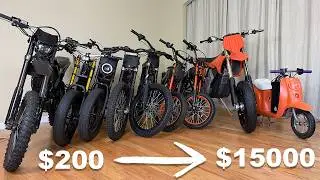 Every E-Bike I Own — All 9 Ranked