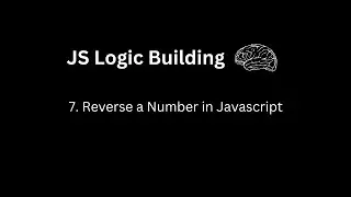 Reverse the number in javascript