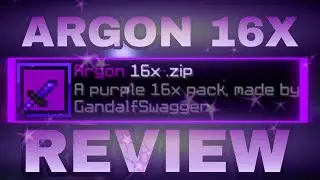 The Smoothest pvp TexturePack Argon 16x! REVIEW