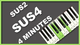 4 minutes pour comprendre et utiliser les accords suspendus sus2 - sus4