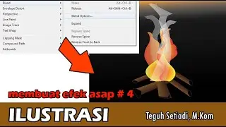 Kuliah Online: Membuat Efek Asap #4 | kuliah desain grafis Semarang | kelas Sore