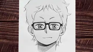 Drawing Kei Tsukishima - [Haikyū!!]