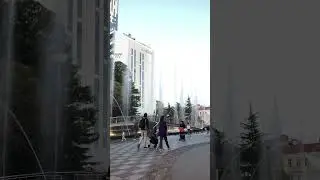 Танцующие фонтаны в Батуми продолжение | Dancing fountains in Batumi continued