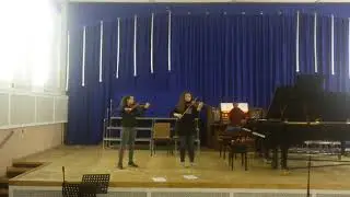 20190208 А.Вивальди Лярго исп. Портнова Марианна, Образцова Катя, Максимова Настя (орган)