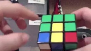 How to Solve a Rubik's Cube Blindfolded (Memorization/Example)