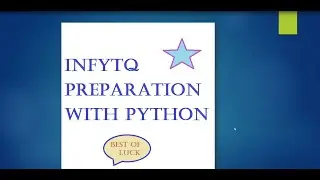 InfyTQ - Python