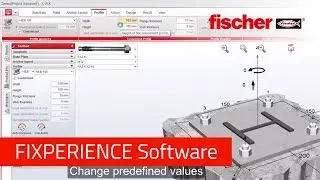 Ontwerpsoftware fischer FIXPERIENCE Software - Tutorial deel 6 (Staalprofiel aanpassen)