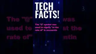 The purpose of the @ symbol #techfacts