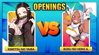 QUE OPENING PREFIERES? | SMASH OR PASS ANIME | DUELO DE OPENINGS | SMASH OR PASS ANIME EDITION | P1