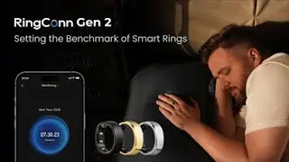 RingConn Gen 2: AI-Powered Smart Ring | 12-Day Battery | No Subscription | Ultimate Health Tracker