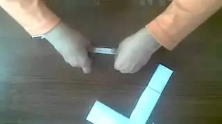 как сделать узи из бумаги часть 2