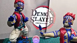 как слепить Аказу (3 вышую луну) из аниме клинок рассекающий демонов (Demon slayer)