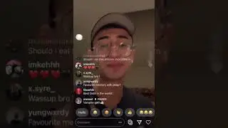 YUNGGOTH IG LIVE | 09.23.2020