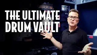 You Wont Believe What's InsideThe Ultimate Pro Drummer Touring Drum Vault!