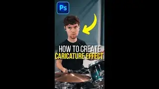 How To Create Caricature Effect In ADOBE PHOTOSHOP 